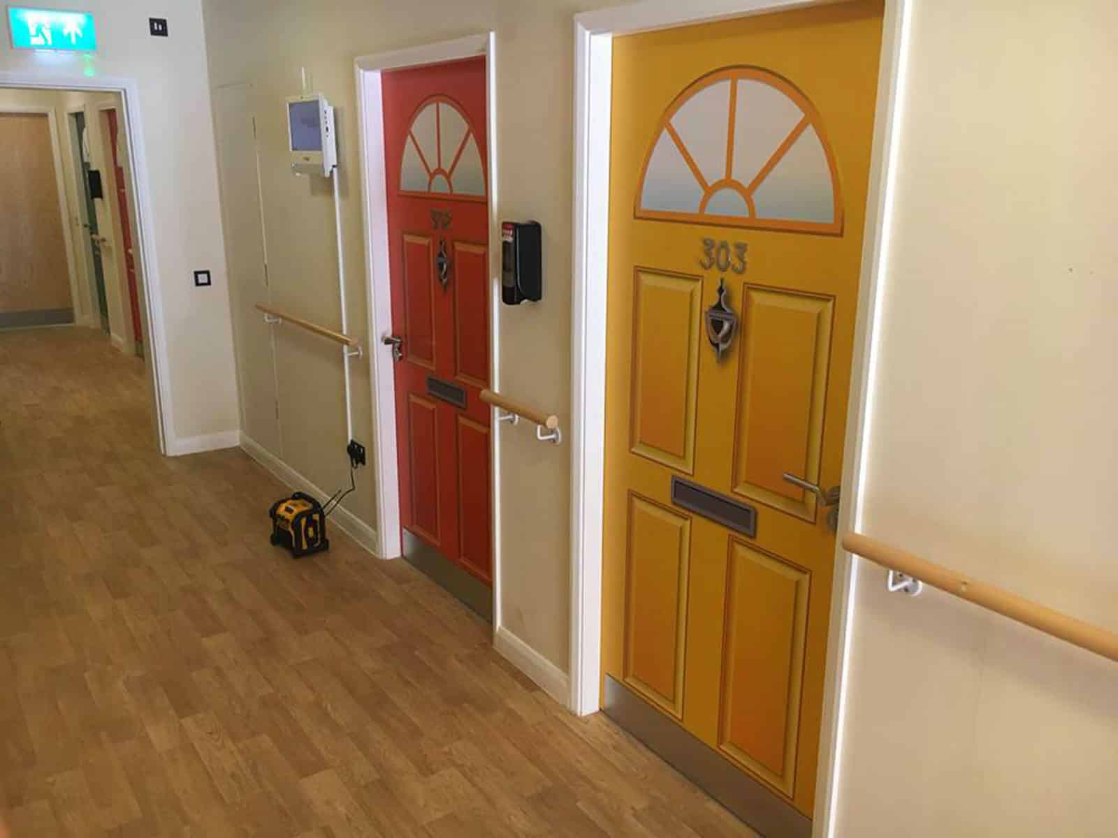 Dementia Door Wrap for Care Homes and Hospitals - Alzheimer's Care