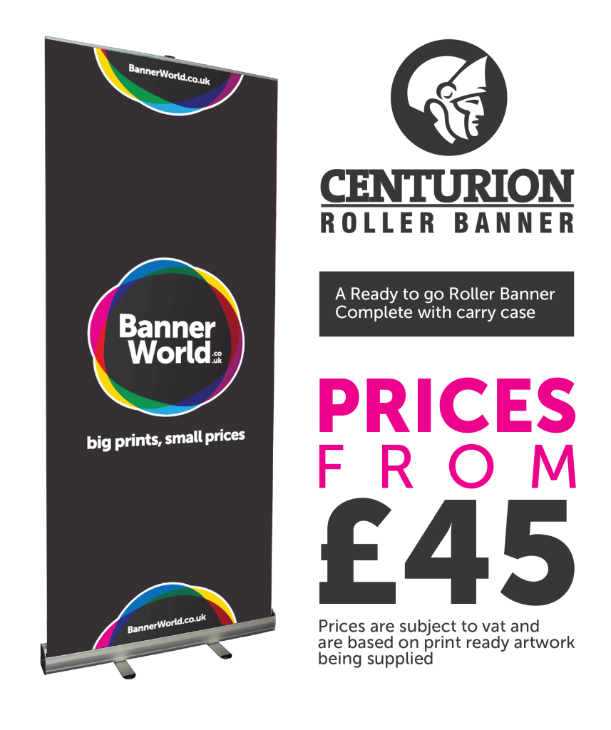 Centurion Roller Banner Trade Pricing Quantity Discounts