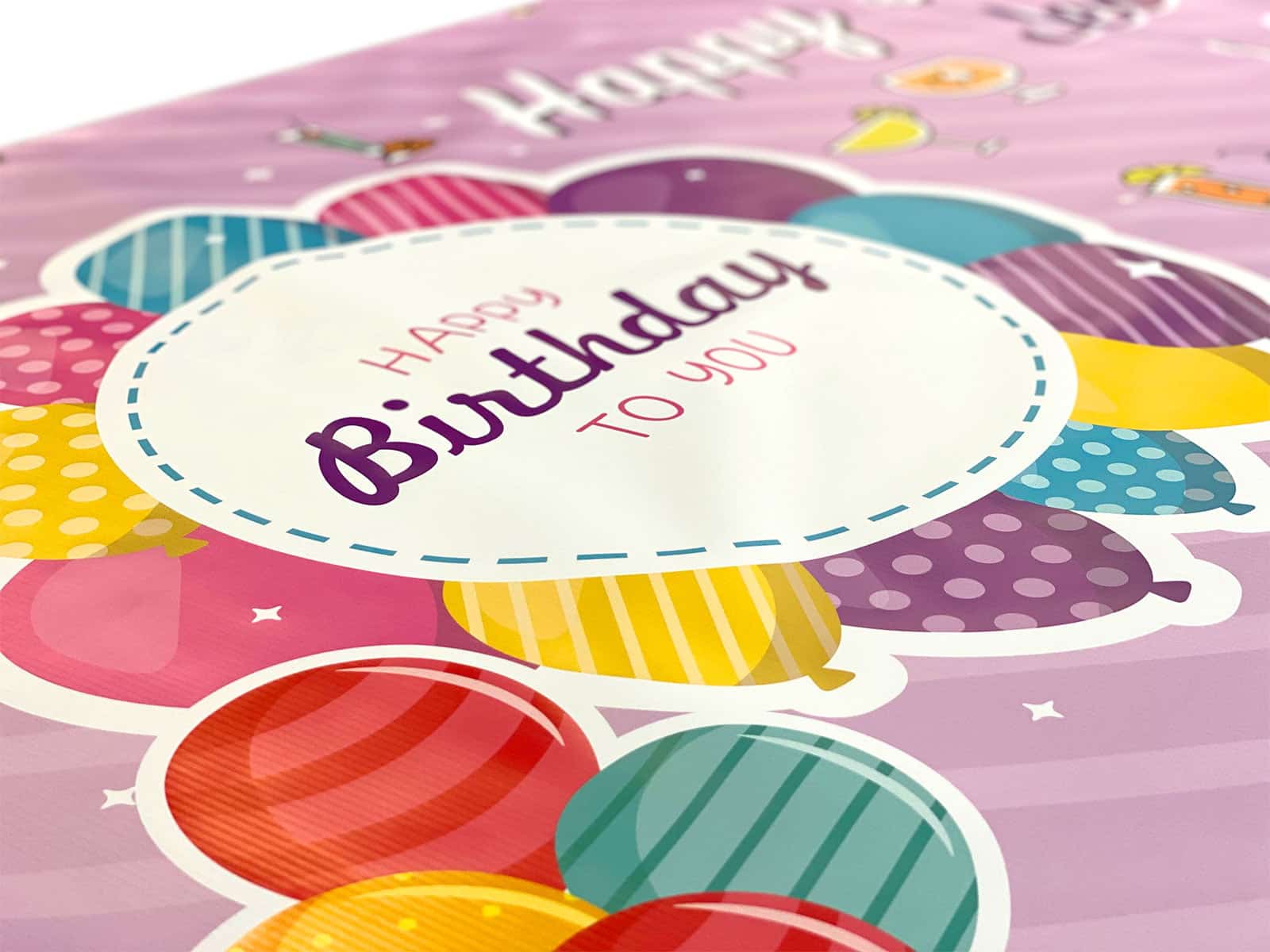 Personalised Birthday Banners | Design Online | Any Size