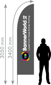 Medium Original Feather Flag