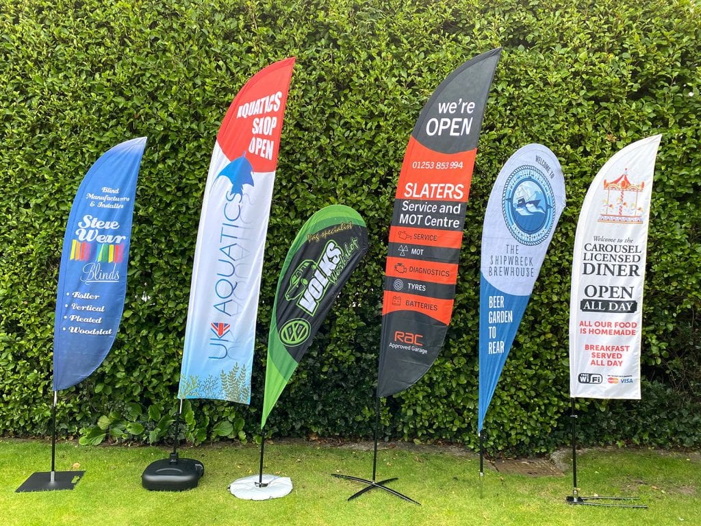 Feather Flags: An Effective and Eye-Catching Advertising Solution Banner  World