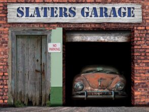 Dementia Garage Wall Mural