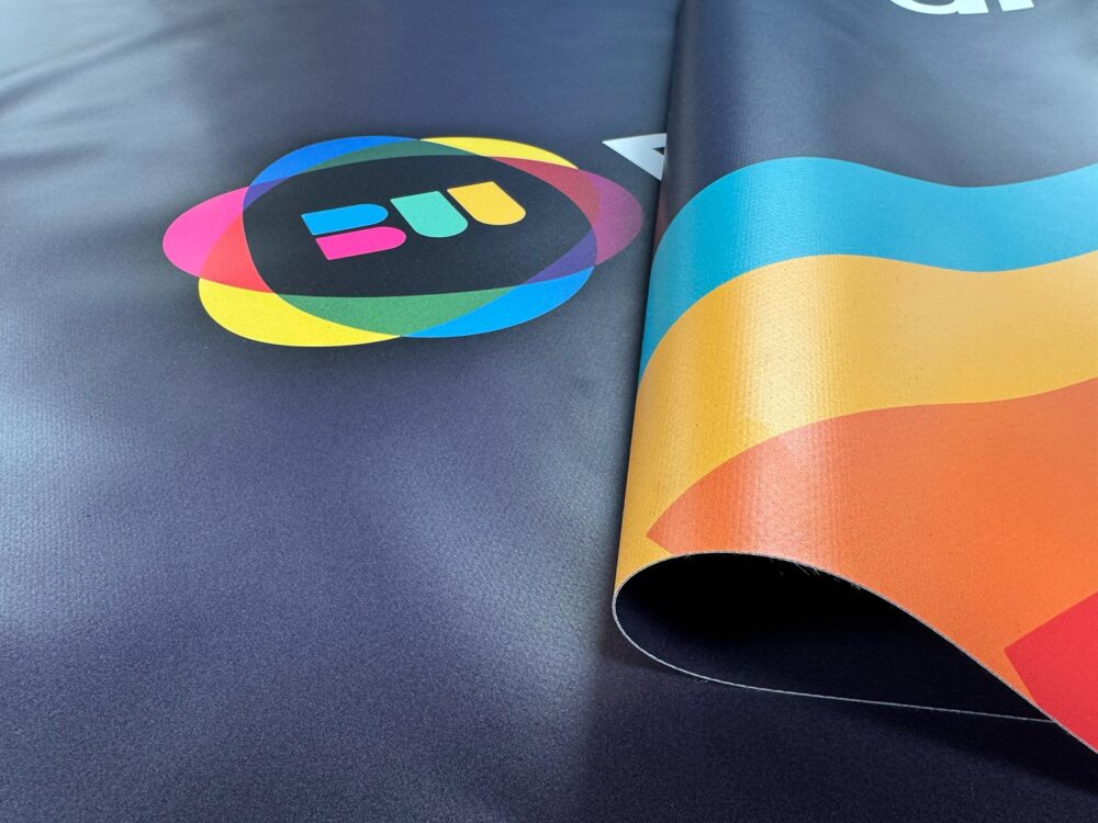 Heavy duty double sided banner printing