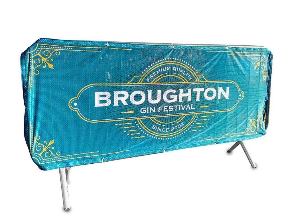Premium Crowd Control Barrier Covers | Best buy from £13