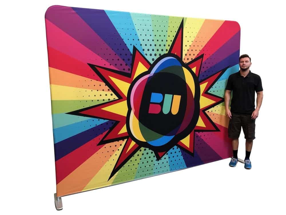 Stretch Fabric Backdrop Stand