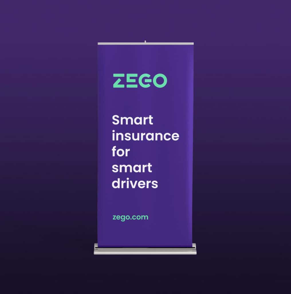 Zego Insurance Roller Banner