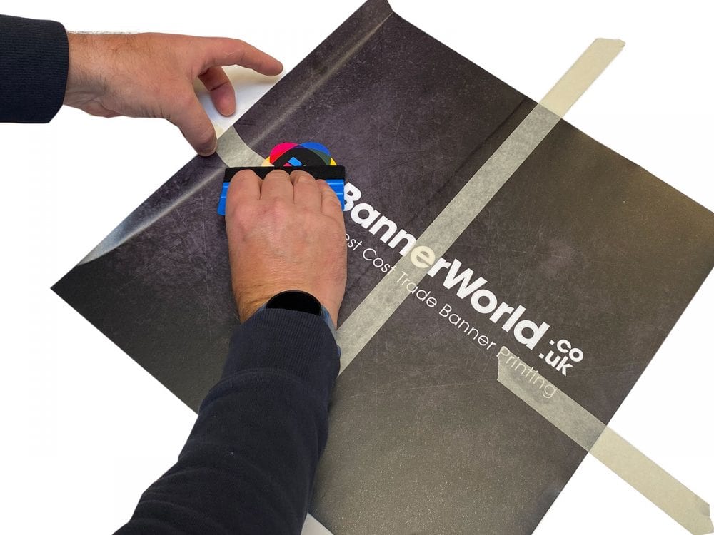 Step by step vinyl graphic application guide Banner World