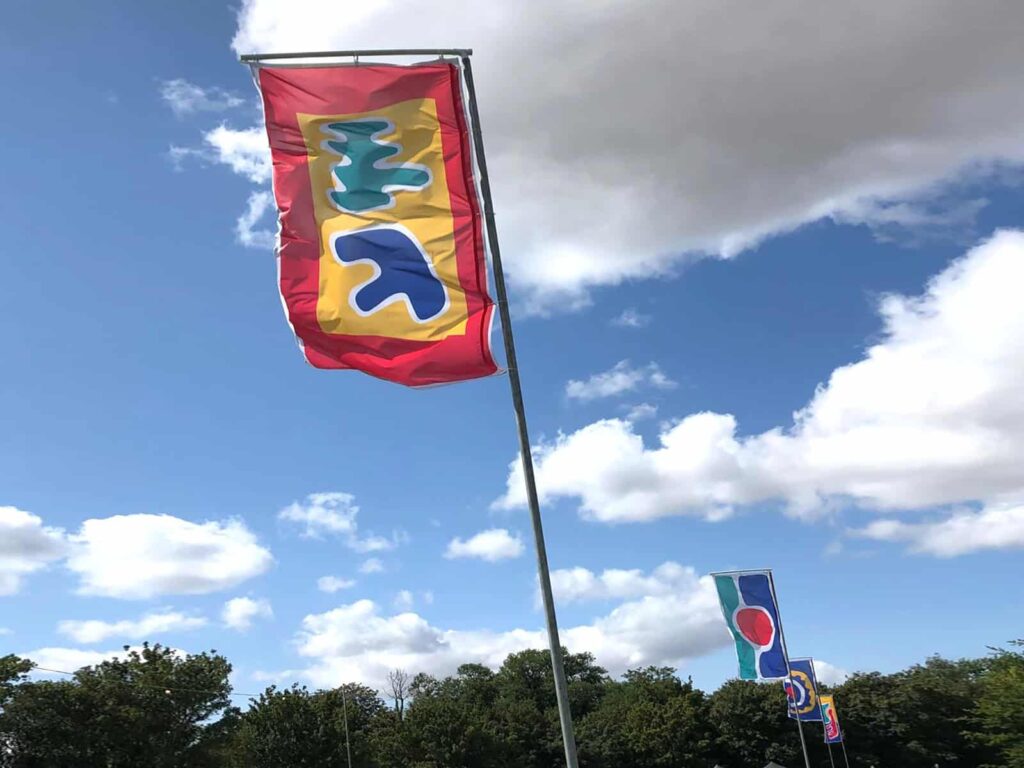 Festival flags