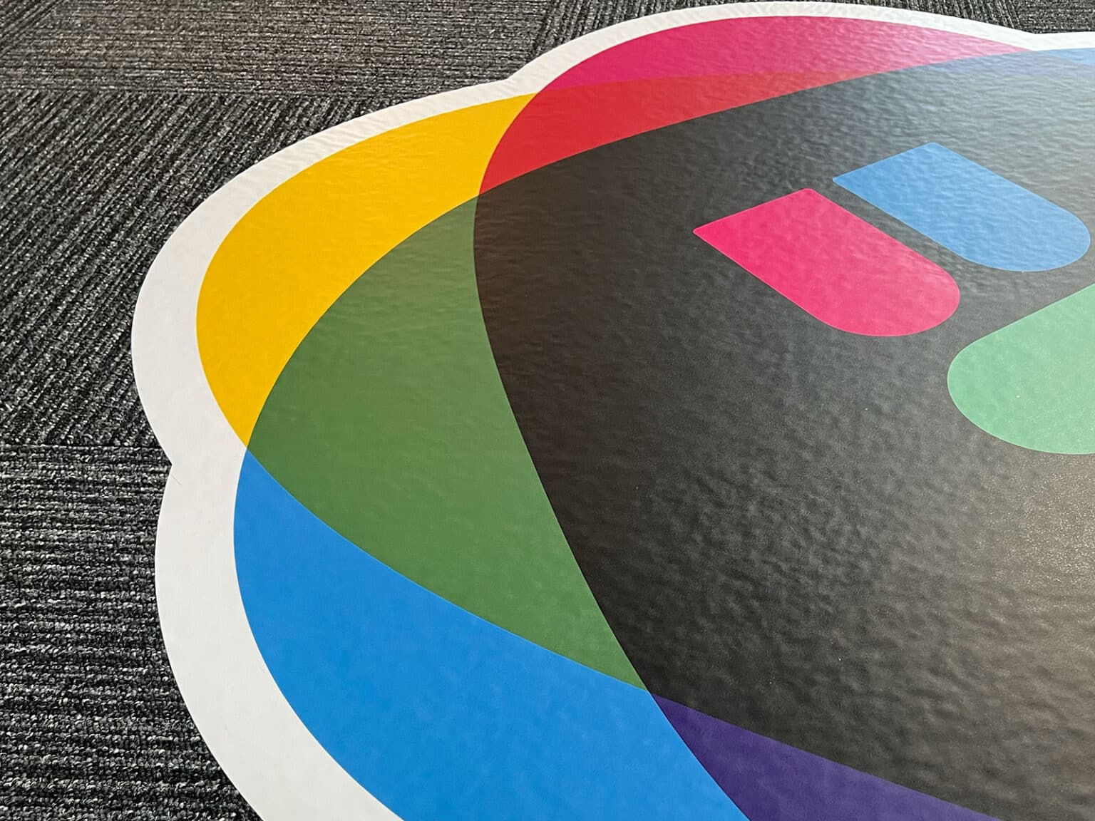 Carpet Stickers Offices, Schools, Showrooms, Hospitality